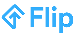 Flip logo استارتاپ املاک