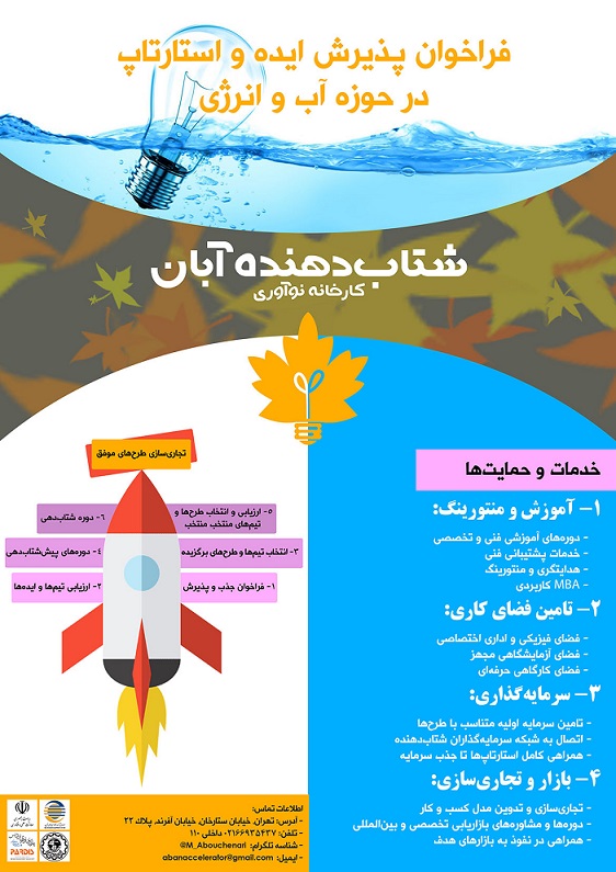 حمایت از ایده ها و استارتاپ ها
