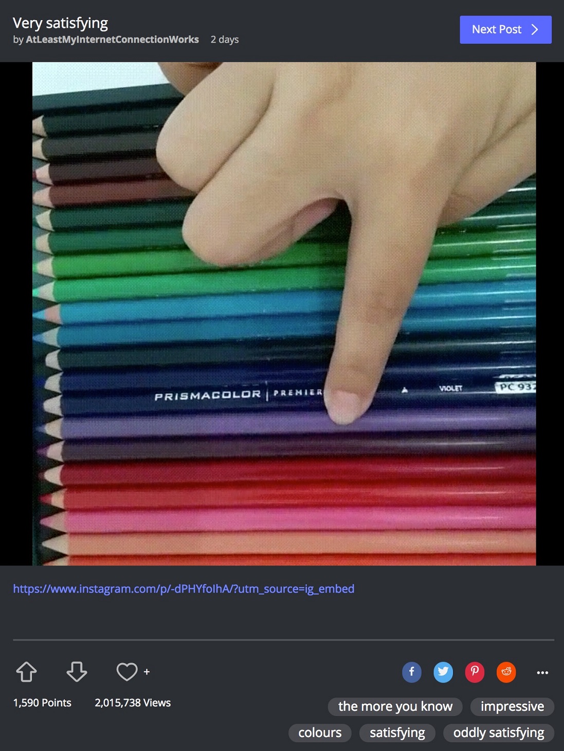 کمپین بازاریابی ویروسی شرکت Prismacolor تولید کننده مداد رنگی