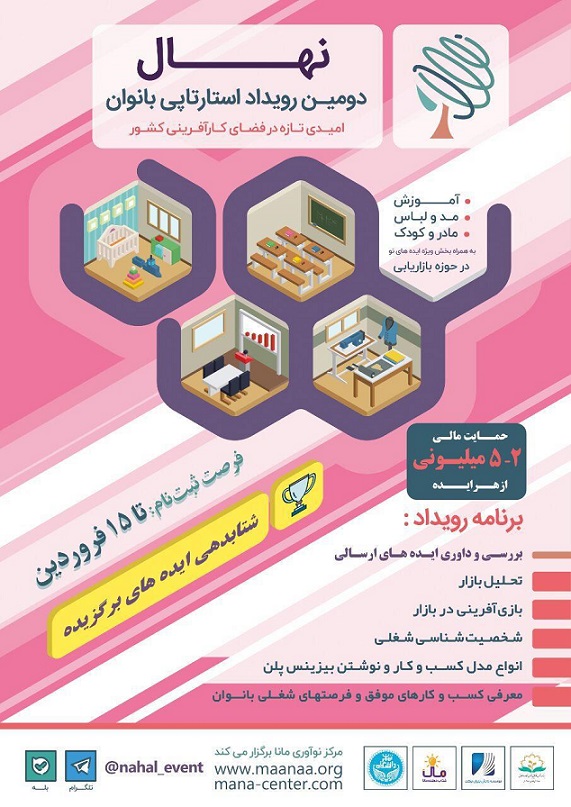 دومین رویداد تخصصی کارآفرینی بانوان