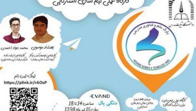 برگزاری کارگاه عملی تیم سازی استارتاپی