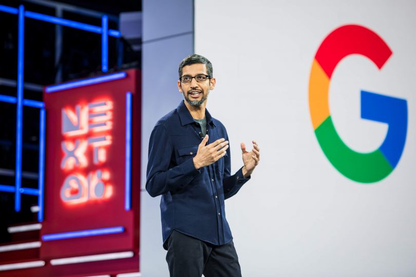 ساندار پیچای، مدیر عامل گوگل سال 2018.