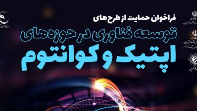 هدر حمایت از طرح های اپتیک و کوانتوم
