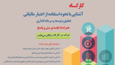 هدر کارگاه آشنایی با نحوه استفاده از اعتبار مالیاتی تحقیق و توسعه و سرمایه‌گذاری